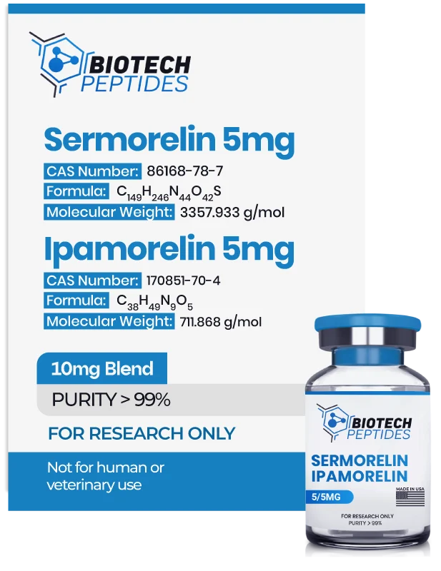 Sermorelin &amp; Ipamorelin Blend (10mg)